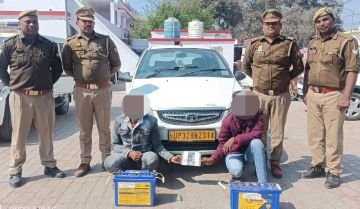 बहराइच01मार्च24*एक रात में की गई दो चोरी की घटनाओ का पुलिस ने किया खुलासा