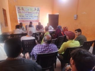 अयोध्या01मार्च24*ग्राम चौपाल में मनरेगा मजदूरी न मिलने की हुई शिकायत