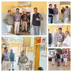 कानपुर नगर02मार्च24*डीएम ने आज सामुदायिक स्वास्थ्य केंद्र घाटमपुर का औचक निरीक्षण किया