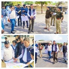 कानपुर नगर04मार्च24*जिलाधिकारी/जिला निर्वाचन अधिकारी, ने लोकसभा चुनाव दृष्टिगत निरीक्षण किया