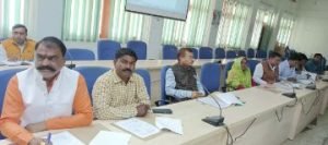 कौशाम्बी04मार्च24*जोनल सेक्टर मजिस्ट्रेट के साथ लोकसभा चुनाव की बैठक*