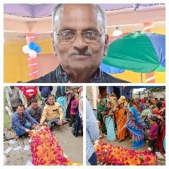 कौशाम्बी04मार्च24*व्यापारी के अंतिम संस्कार में उमड़ा जन समुदाय