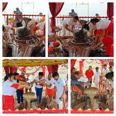 वाराणसी04मार्च24*गंगाकिनारे शिवालयों की सफाई अभियान का चौथा दिन- महाशिवरात्रि वाराणसी04मार्च24*गंगाकिनारे शिवालयों की सफाई अभियान का चौथा दिन- महाशिवरात्रि