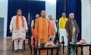 लखनऊ05मार्च24*राजभवन में चार नये मंत्रियों को दिलायी गई शपथ,