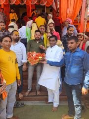 कौशाम्बी05मार्च24*कौशांबी लोकसभा क्षेत्र में जगह-जगह हुआ वाचस्पति का स्वागत*