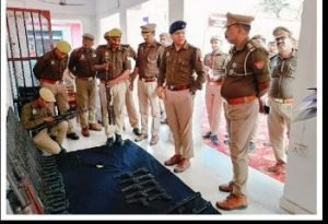 अयोध्या05मार्च24*सीओ ने रूदौली कोतवाली का किया निरीक्षण