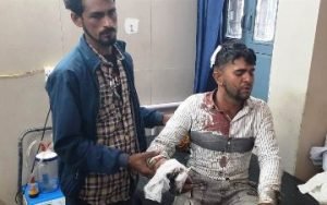 गंगोह07मार्च24*क्षेत्र मे रेत खदान में दो गुटों में खूनी संघर्ष, एक दर्जन के करीब घायल*