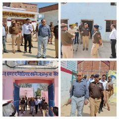 कौशाम्बी08मार्च24*डीएम एसपी ने बूथों का निरीक्षण कर अधिकारियों को दिए निर्देश*