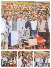 रोहतास10मार्च24*साहबजादे अहमद आसिफ के शादी समारोह पर पत्रकारों ने दी मुबारकबाद।