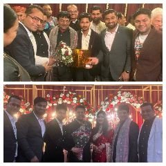 बिजनौर11मार्च24*कनिका संग विवाह बंधन में बंधे मानस, अंतराष्ट्रीय वैश्य महासम्मेलन परिवार ने दी बधाई