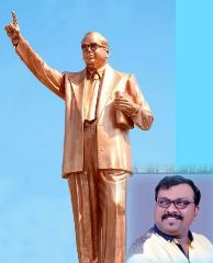 मुम्बई12मार्च24*डॉ. बाबा साहब अंबेडकर की पूर्ण लंबाई वाली प्रतिमा स्थापित हो।:- पैंथर डॉ. राजन माकणीकर*