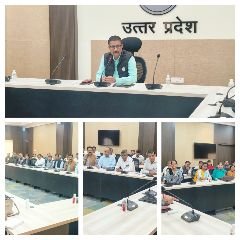 कानपुर नगर13मार्च24*गंगा घाटों को स्वच्छ बनाये रखने हेतु डीएम ने कॉलेजों के प्रधानाचार्यो के साथ बैठक की।