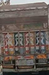 बाराबंकी14मार्च24*सड़क पर खुलेआम दौड़ रहे सैकड़ो ओवरलोड वाहन