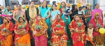 कौशाम्बी15मार्च24*गर्भवती महिलाओं की गोंदभराई एवं बच्चों को कराया गया अन्नप्राशन*