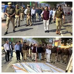 बाराबंकी16मार्च24*चुनाव आचार संहिता दृष्टिगत पुलिस व प्रशासन द्वारा कराया जा रहा अनुपालन। बाराबंकी16मार्च24*चुनाव आचार संहिता दृष्टिगत पुलिस व प्रशासन द्वारा कराया जा रहा अनुपालन।