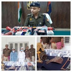 सहारनपुर17मार्च24*पुलिस टीम के साथ छापेमारी कर,किया अवैध असलहा बनाने की फेक्ट्री का भंडाफोड़* सहारनपुर17मार्च24*पुलिस टीम के साथ छापेमारी कर,किया अवैध असलहा बनाने की फेक्ट्री का भंडाफोड़*