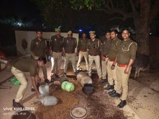 कौशाम्बी18मार्च24*20 लीटर कच्ची शराब के साथ एक अभियुक्त गिरफ्तार* कौशाम्बी18मार्च24*20 लीटर कच्ची शराब के साथ एक अभियुक्त गिरफ्तार*