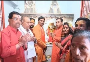 अयोध्या19मार्च24*बाबा कृष्ण मोहन दास की 15वीं पुण्यतिथि पर हिंदू महासभा ने किया नमन ,*संतों ने अर्पित की पुष्पांजलि