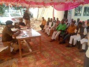 बाराबंकी20मार्च24*आपसी मतभेदों को भुलाकर गंगा जमुनी तहजीब से मनाये पर्व : सीओ