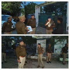 कानपुर नगर20मार्च24*पुलिस उपायुक्त ने मतदान केंद्रों का भौतिक सत्यापन किया।