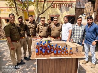 मथुरा21मार्च24**थाना कोसीकलाँ पुलिस द्वारा गैर प्रान्त की इम्पीरियल ब्लू ब्राण्ड अंग्रेजी शराब बरामद। मथुरा21मार्च24**थाना कोसीकलाँ पुलिस द्वारा गैर प्रान्त की इम्पीरियल ब्लू ब्राण्ड अंग्रेजी शराब बरामद।