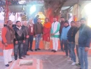 झाँसी22मार्च24*मऊरानीपुर*आर्मी पड़ाव क्षेत्र स्थित प्राचीन मंदिर में विराजमान बालाजी सरकार सबका मनोरथ पूर्ण करने बाले है।