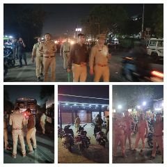 कानपुर नगर23मार्च24*अशांति एवं सुरक्षा को लेकर पनकी पुलिस हुई सतर्क*