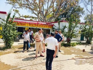 कौशाम्बी23मार्च24*एसडीएम सीओ ने होलिका दहन स्थलों का किया निरीक्षण*