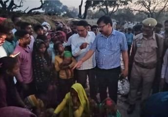 कौशाम्बी27मार्च24*ननिहाल आई मासूम आग से जिंदा जली*