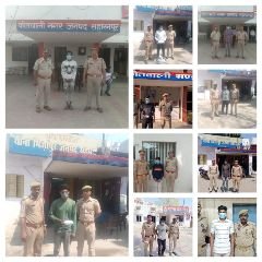 सहारनपुर30मार्च24*जनपद सहारनपुर के सम्पूर्ण थाना प्रभारियों की बड़ी कार्यवाही।