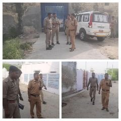 मथुरा30मार्च24*लोकसभा चुनाव दृष्टिगत मतदान केंद्रों का निरीक्षण किया गया।