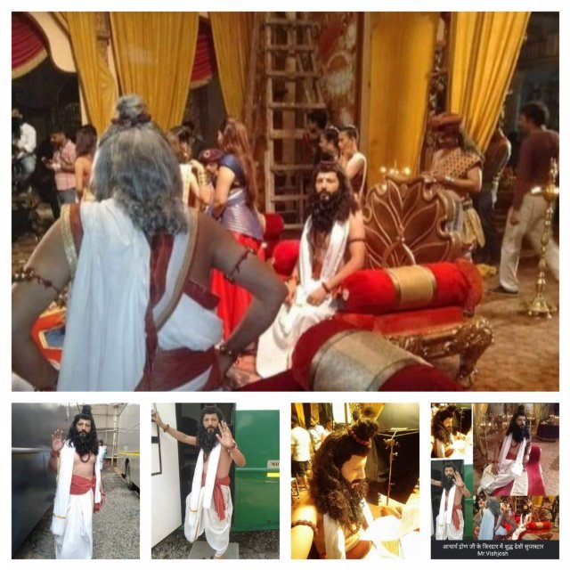 बॉलीवुड बुधवार, 03 अप्रैल 2024* अभिनेता विशजोश पंडित कलाकार द्रोण के किरदार में फिल्म सिटी मुंबई में फिल्माया जा