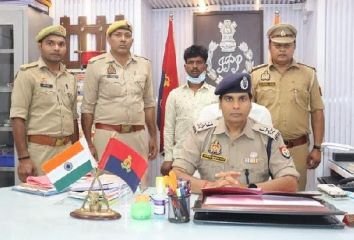 इटावा01अप्रैल24*06साल की मासूम बच्ची के साथ दुष्कर्म का आरोपी गिरफ्तार।