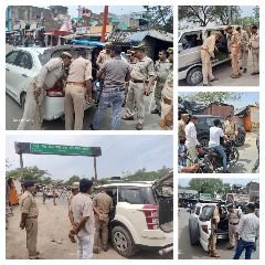 कानपुर नगर 02.04.2024*पश्चिम जोन में विभिन्न स्थानों पर सघन चेकिंग