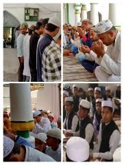 कौशाम्बी05अप्रैल24*झंडापुर और भटपुरवा में अलविदा जुम्मा की नमाज पढ़ी* *गई।*