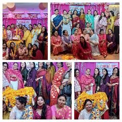 वाराणसी05अप्रैल24*महिला भूमिहार समाज (नव्या क्लब) का 9 वां स्थापना दिवस मनाया गया। वाराणसी05अप्रैल24*महिला भूमिहार समाज (नव्या क्लब) का 9 वां स्थापना दिवस मनाया गया।