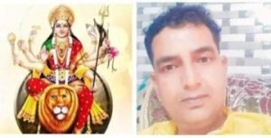 आगरा08अप्रैल24*सर्वार्थ और अमृत सिद्धि योग में घोड़े पर सवार होकर आ रही आदिशक्ति माँ : फ़िल्म निर्माता - निर्देशक सावन चौहान