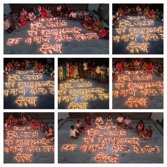 हल्द्वानी10अप्रैल24*हिन्दू नववर्ष के शुभ अवसर पर ग्यारह सौ दीये जलाकर हिन्दू नववर्ष की शुभकामनाएं दीं। हल्द्वानी10अप्रैल24*हिन्दू नववर्ष के शुभ अवसर पर ग्यारह सौ दीये जलाकर हिन्दू नववर्ष की शुभकामनाएं दीं।