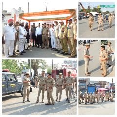 सहारनपुर11अप्रैल24*पुलिस की चाक चौबंद सुरक्षा व्यवस्था के बीच ईद पर्व शांतिपूर्ण ढंग एवम धूमधाम से मनाया गया*