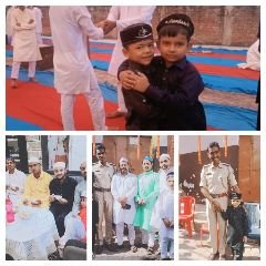 डेहरी रोहतास11अप्रैल24*अकीदत के साथ अदा की गई ईद उल-फितर- की नमाज: