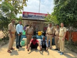 प्रयागराज13अप्रैल24*2950 लीटर नाजायज शराब बरामद*