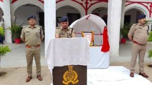 प्रतापगढ़14अप्रैल24*संविधान निर्माता डा0भीम राव अम्बेडकर की 133 वी जयंती के अवसर पर बाबा साहब के चित्र पर माल्यार्पण किया गया