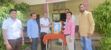 कौशाम्बी14अप्रैल24*धर्मा देवी इंटर कॉलेज में मनाई गई भीमराव अंबेडकर की जयंती*