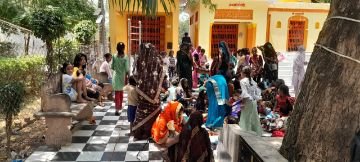 झांसी 20 अप्रैल24* शिव पार्वती जी का हुआ विवाह।