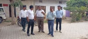 वाराणसी22अप्रैल24*अर्बन पीएचसी में कराये जा रहे बाउंड्री वॉल निर्माण कार्य का निरीक्षण किया गया