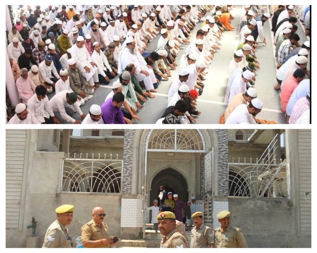बाराबंकी 05 अप्रैल 24*अकीदत ओर सादगी से सम्पन्न हुई अलविदा की नमाज बाराबंकी 05 अप्रैल 24*अकीदत ओर सादगी से सम्पन्न हुई अलविदा की नमाज