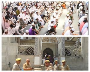 बाराबंकी 05 अप्रैल 24*अकीदत ओर सादगी से सम्पन्न हुई अलविदा की नमाज