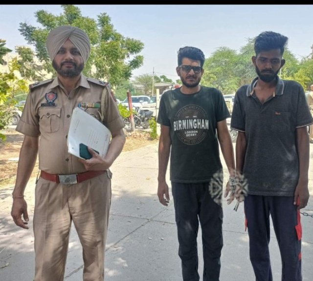 पंजाब 02 मई 2024* मंडी में कणक चोरी करने के मामले में दो आरोपी काबू, पुलिस रिमांड पर