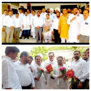 पंजाब 29 मई 2024* मध्यप्रदेश के पूर्व कैबिनेट मंत्री नितिन राऊत, राजस्थान के पूर्व स्वास्थ्य मंत्री रघु शर्मा आज बार एसोसिएशन अबोहर में पहुंचे।