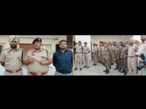 पंजाब 30 मई 2024* लोकसभा चुनावों के मद्देनजर पुलिस ने निकाला फ्लैग मार्च